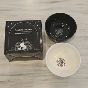 Illumicrate Petals & Poisons Ceramic Bowl Set